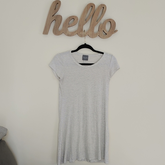 Olivia Rae Dresses & Skirts - Olivia Rae Gray T-Shirt Dress (S)